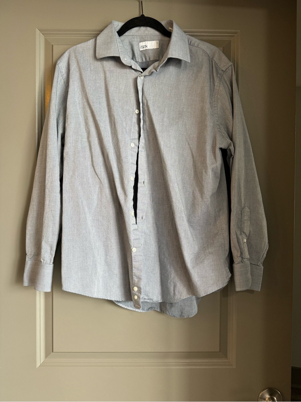 Men's Grey Button-Down Dress Shirt Nordstrom Rack
